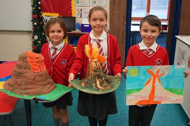 Volcano homework project | Diamond Hall Junior Academy